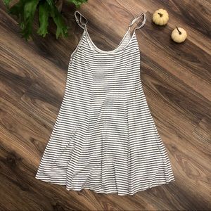Billabong Black & White Striped Dress